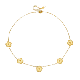 Gold Clover Necklace