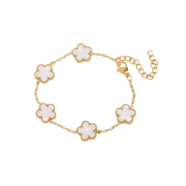White Clover Bracelet