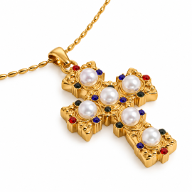 Highly Vintage Cross Necklace