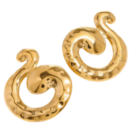 Big Snake Earrings