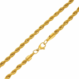 X Big Rope Necklace [Homme]