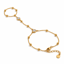 Diamond Bead HandChain
