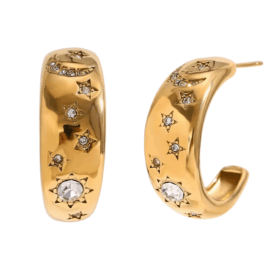 Sun Moon Earrings