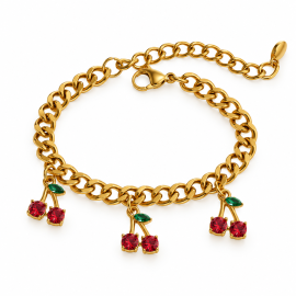 Red Cherry Bracelet
