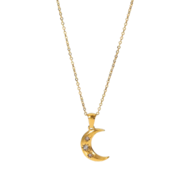 Star Moon Necklace