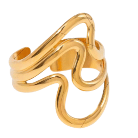 Wave Cuff Ring