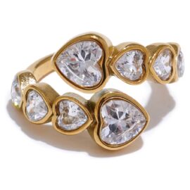Diamond Heart Ring