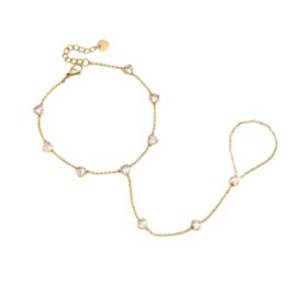 Diamond Heart HandChain