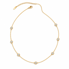 Golden Orbit Necklace
