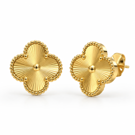 Dazling 15mm Clover Earrings