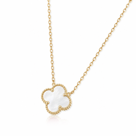 White Clover Necklace 15mm