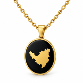 SXM Black Necklace [60cm]