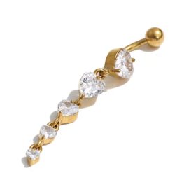 Heart Navel Ring